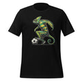 Chameleon Lizards Soccer Player Reptile Pet Unisex T-Shirt product image 1