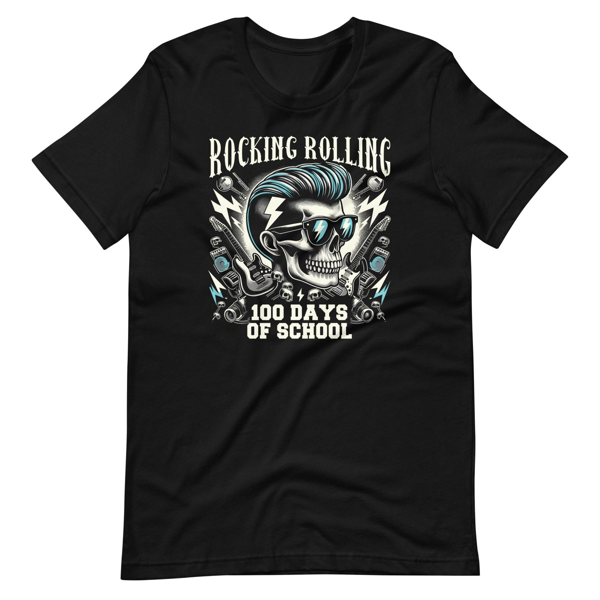 Rocking N Rolling 100 Days Of School Teacher Student Music product image 2