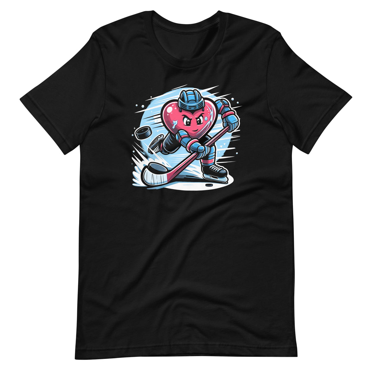 Heart Showing Ice Hockey Skills Valentines Day Sports product image 2