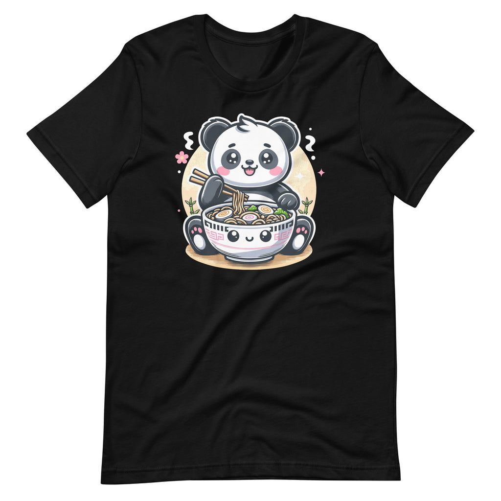 Cute Panda Ramen Anime Kawaii Eating Noodle Bowl Japanese product image 2
