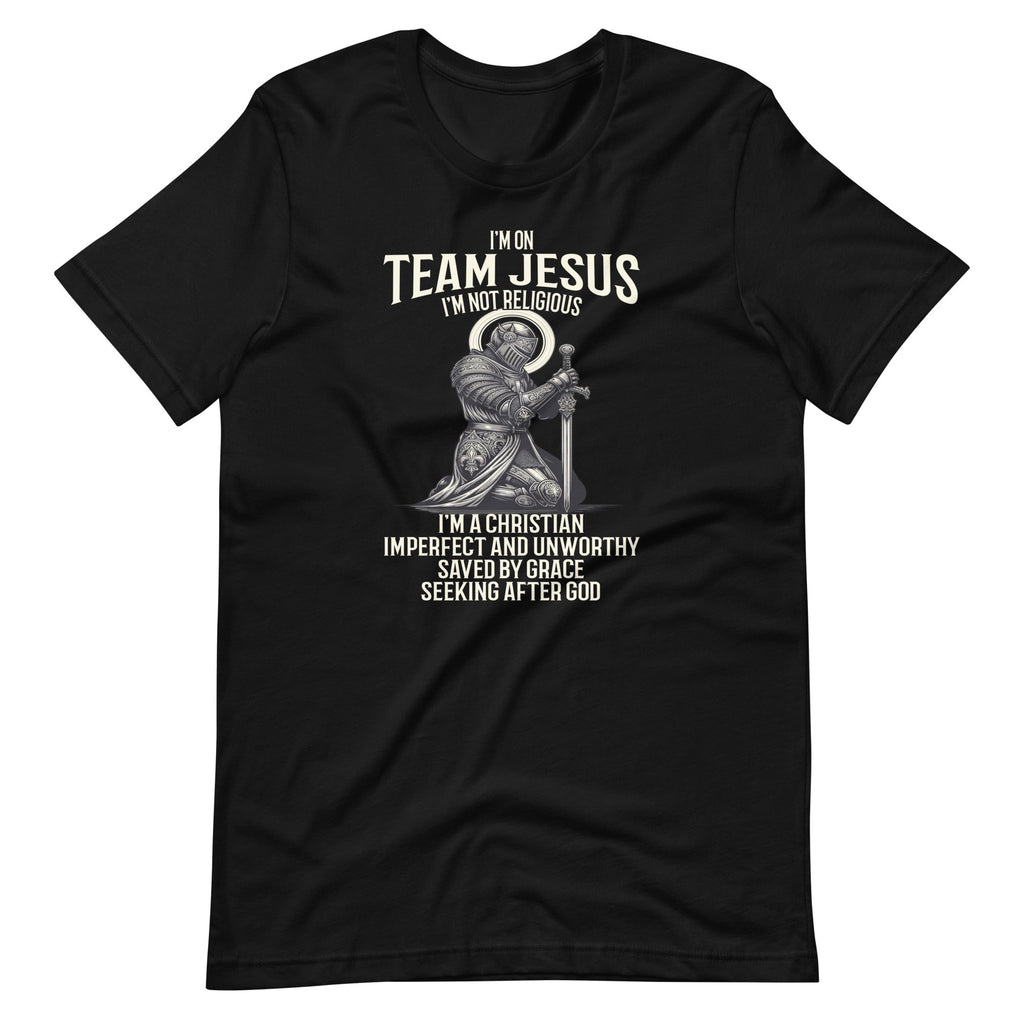 I'm on Team Jesus I'm Not Religious Knights Warrior Easter product image 2