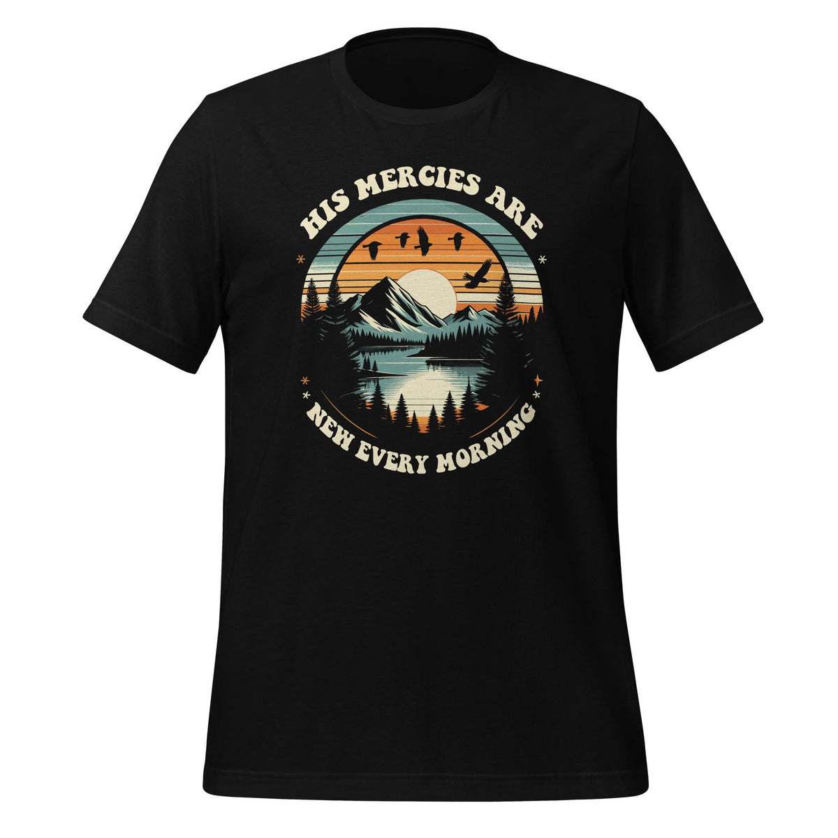 His Mercies Are New Every Morning Christian Retro Easter product image 1