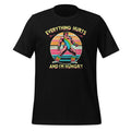 Everything Hurts And I'm Hungry Gym Workout Funny Unisex product image 1