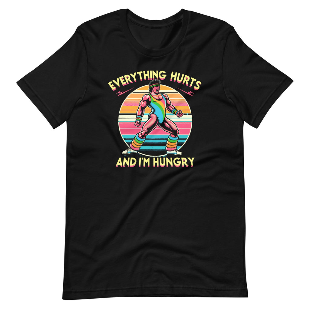 Everything Hurts And I'm Hungry Gym Workout Funny Unisex product image 2