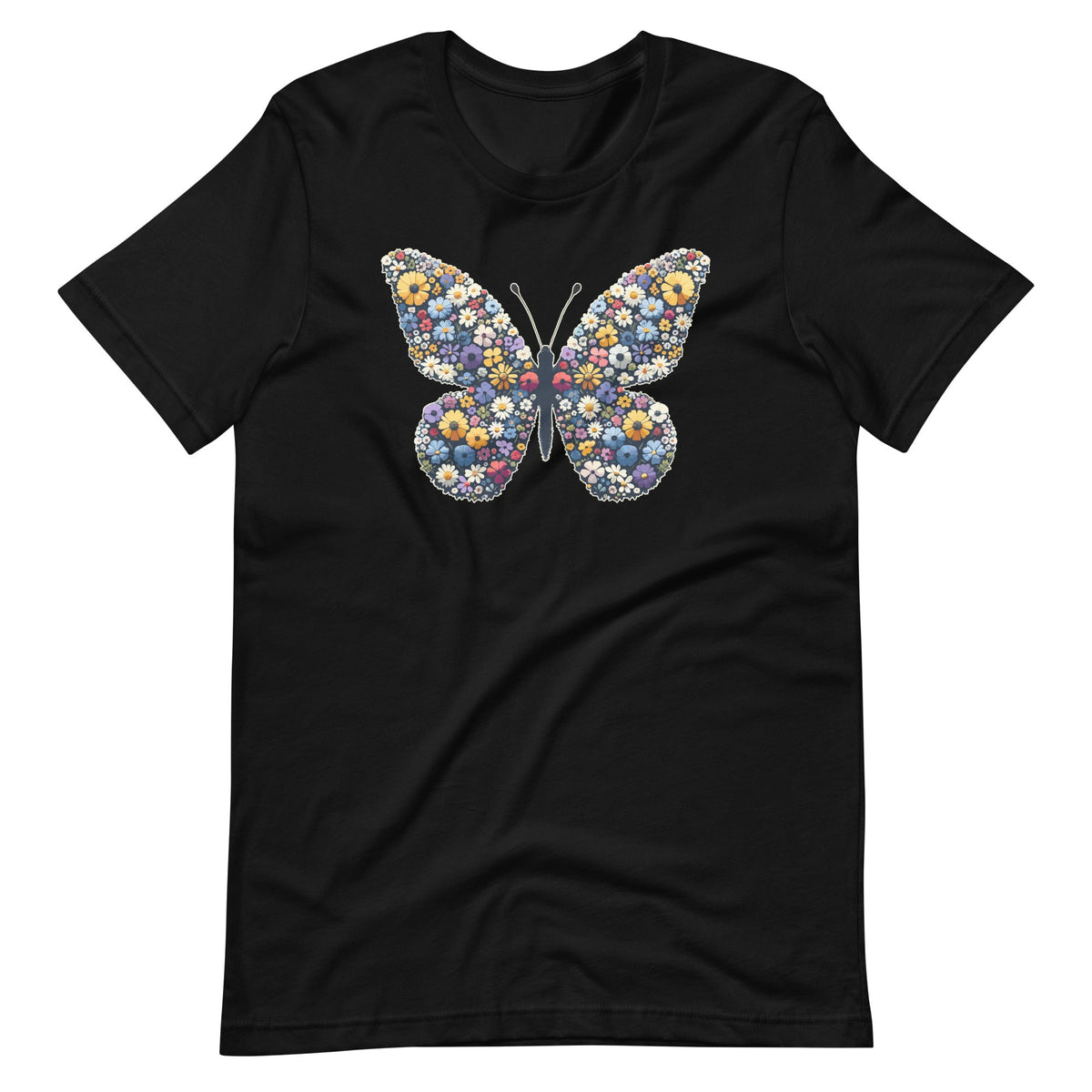 Wildflower Summer Flowers Butterfly Shape Graphic Art product image 2