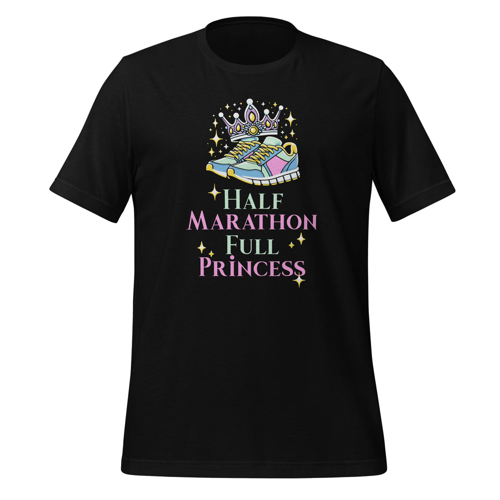 Half Marathon Full Princess Running Unisex T-Shirt product image 1