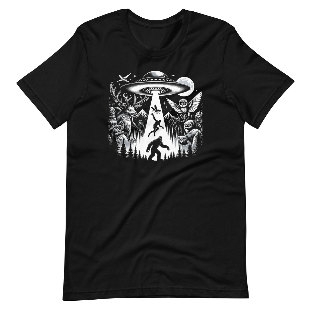 Cryptid Monsters Bigfoot Mothman Dogman Moon Cryptozoology product image 2