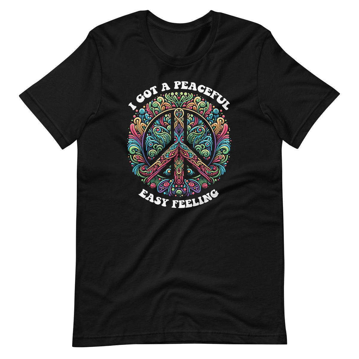 I Got Peaceful Easy Feeling Hippie Peace Sign Forest Tree product image 2