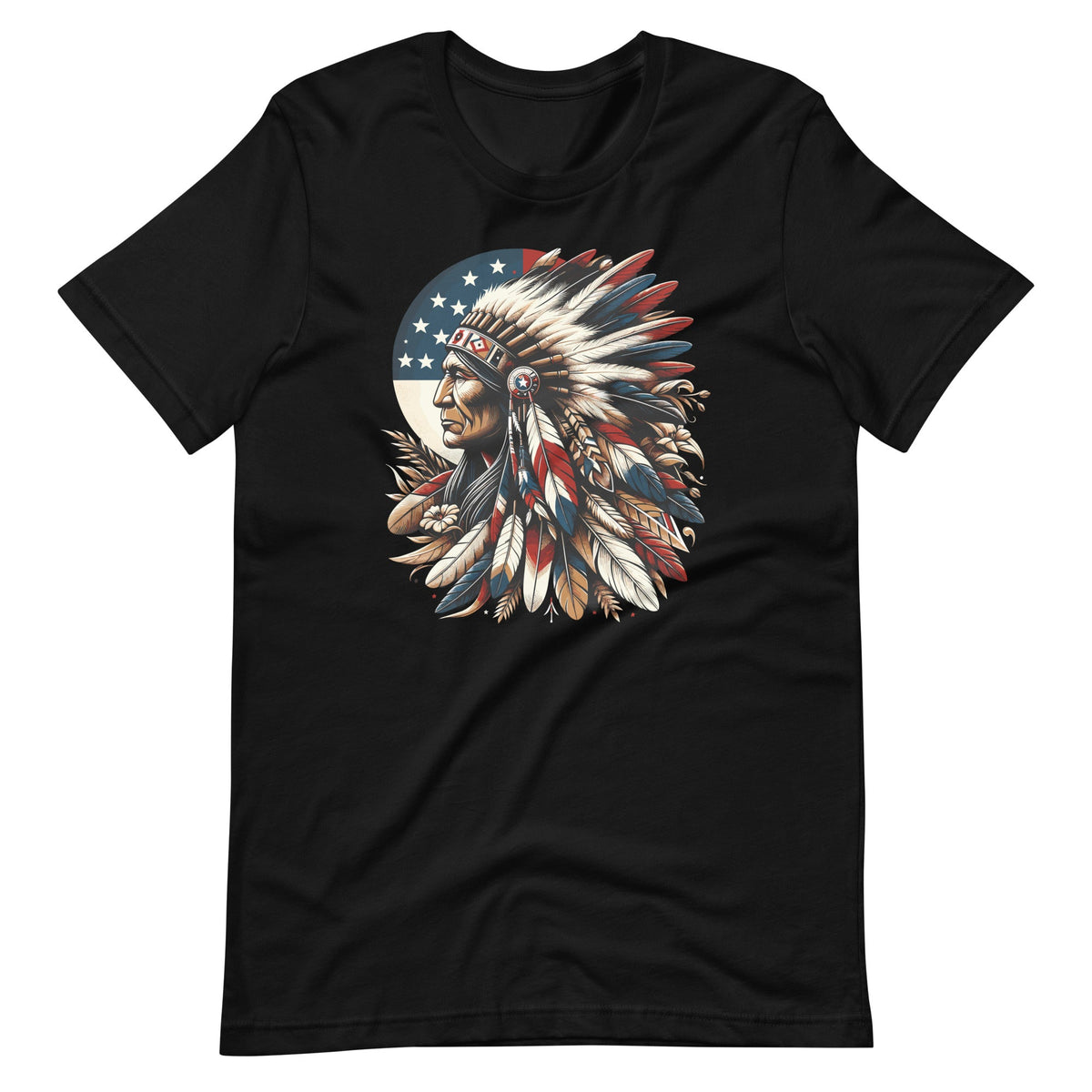 Native American Indian Chief USA Flag Indigenous Unisex product image 2