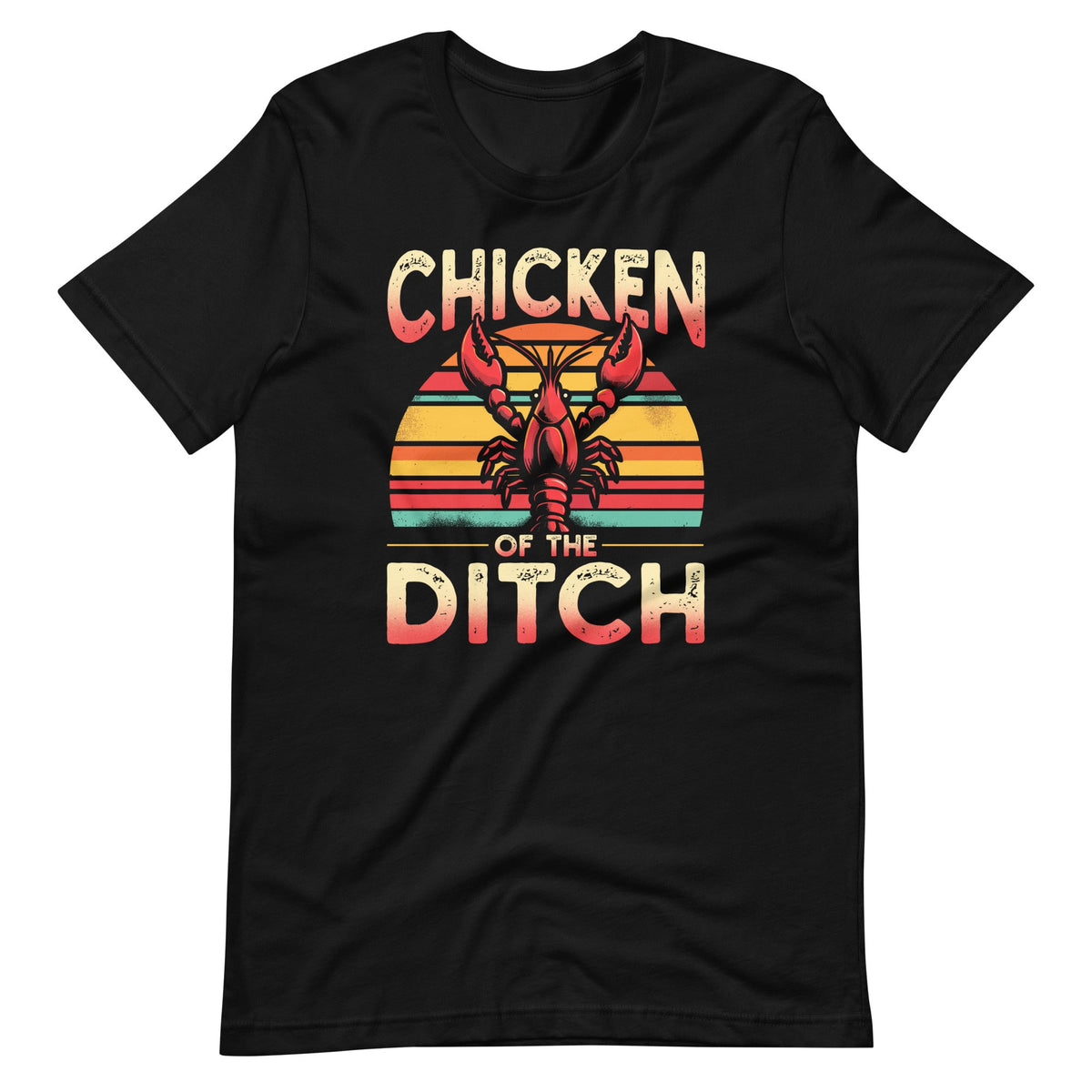 Crawfish Chicken Ditch Retro Cajun Funny Mardi Gras Day product image 2