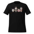 Valentine Coffee Lover Heart Latte Iced Day Unisex T-Shirt product image 1