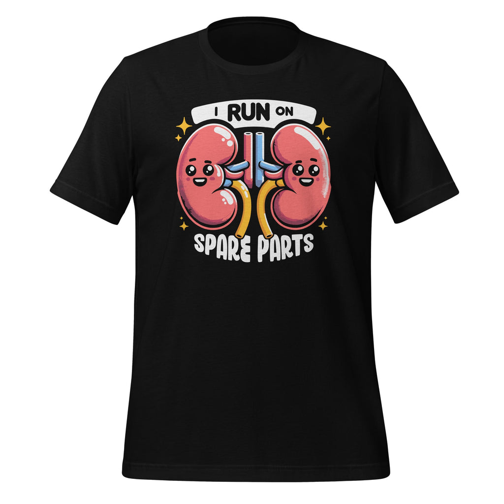 I Run On Spare Parts Funny Kidney Donation Donor Day Unisex product image 1