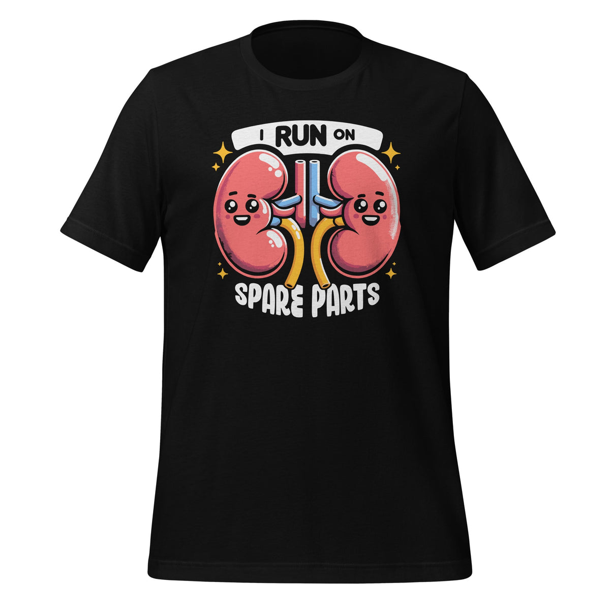 I Run On Spare Parts Funny Kidney Donation Donor Day Unisex product image 1