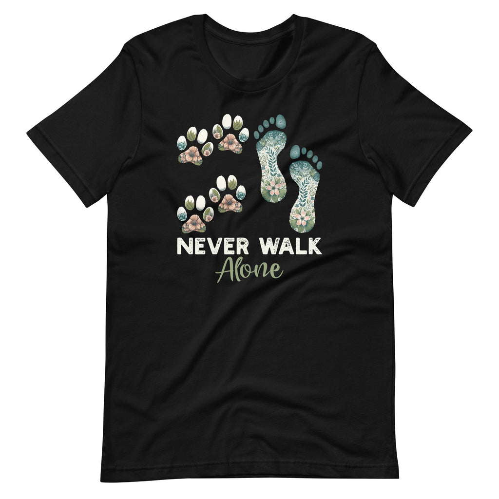 Never Walk Alone Paw Walking Dog Flower Animal Pet Lover product image 2