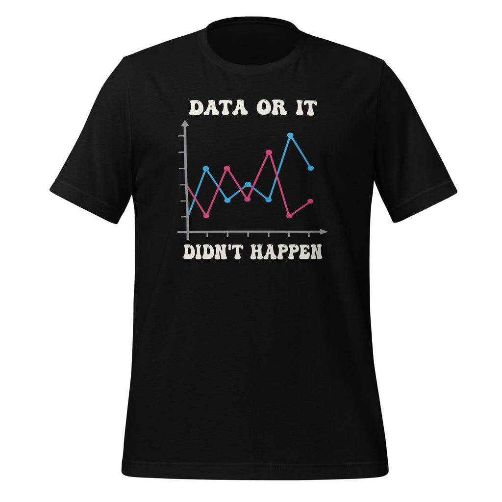Data Or It Didnt Happen Behavior Analyst Scientist Unisex product image 1