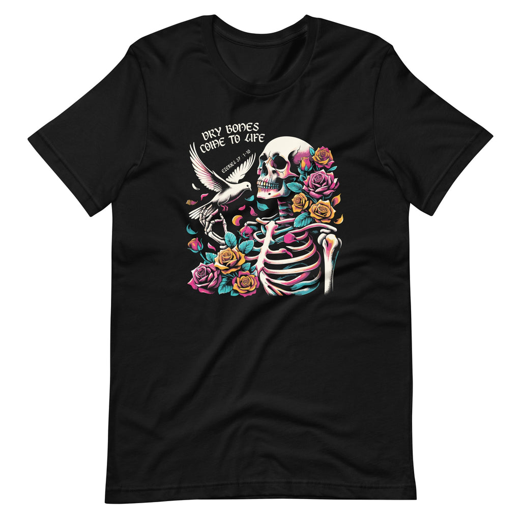 Skeleton Dry Bones Come To Life Funny Unisex T-Shirt product image 2