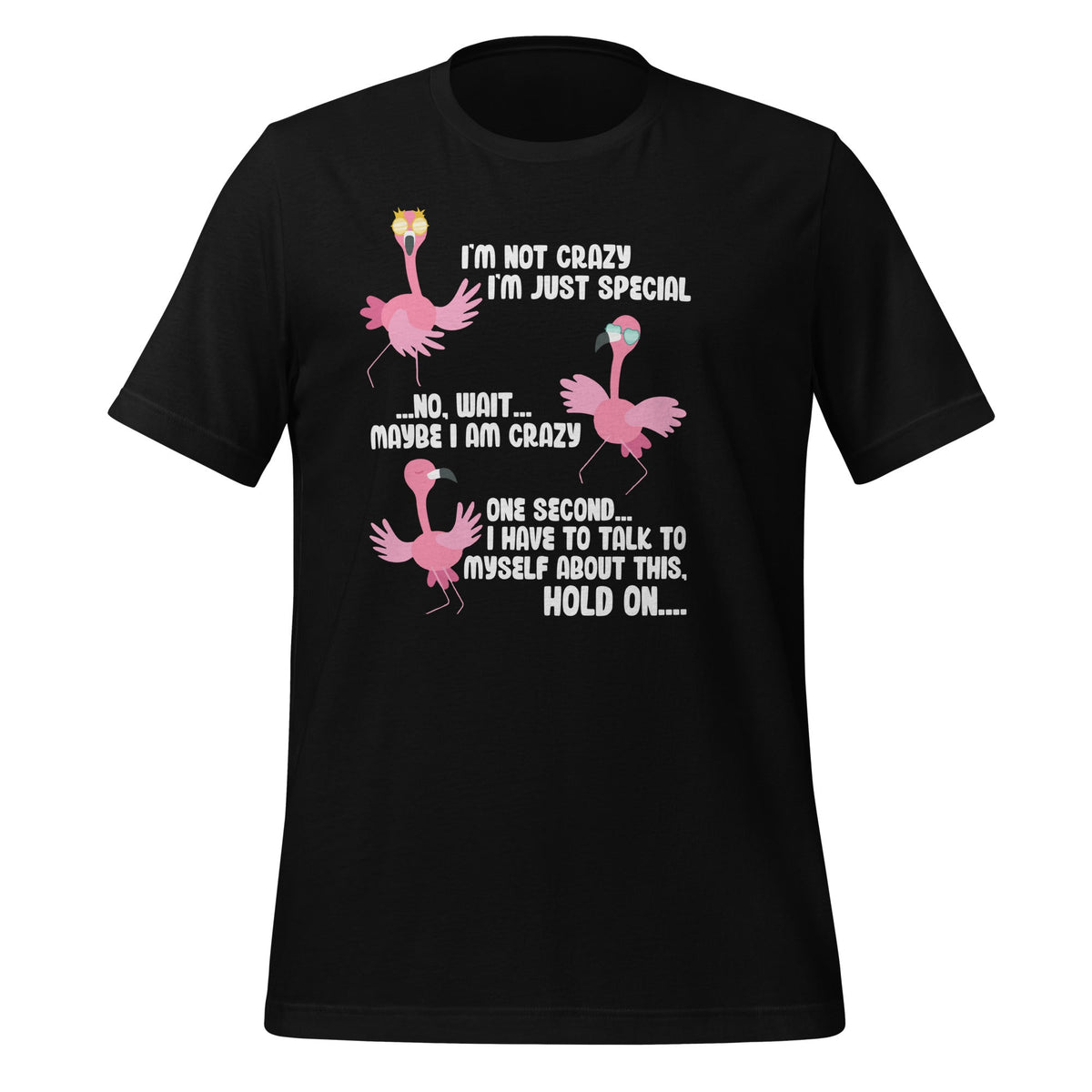 I'm Not Crazy I'm Just Special Wait Maybe I'm Flamingo product image 1