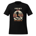 Funny Retro Surf Like A Girl Surfer Surfing Keep Up Unisex product image 1