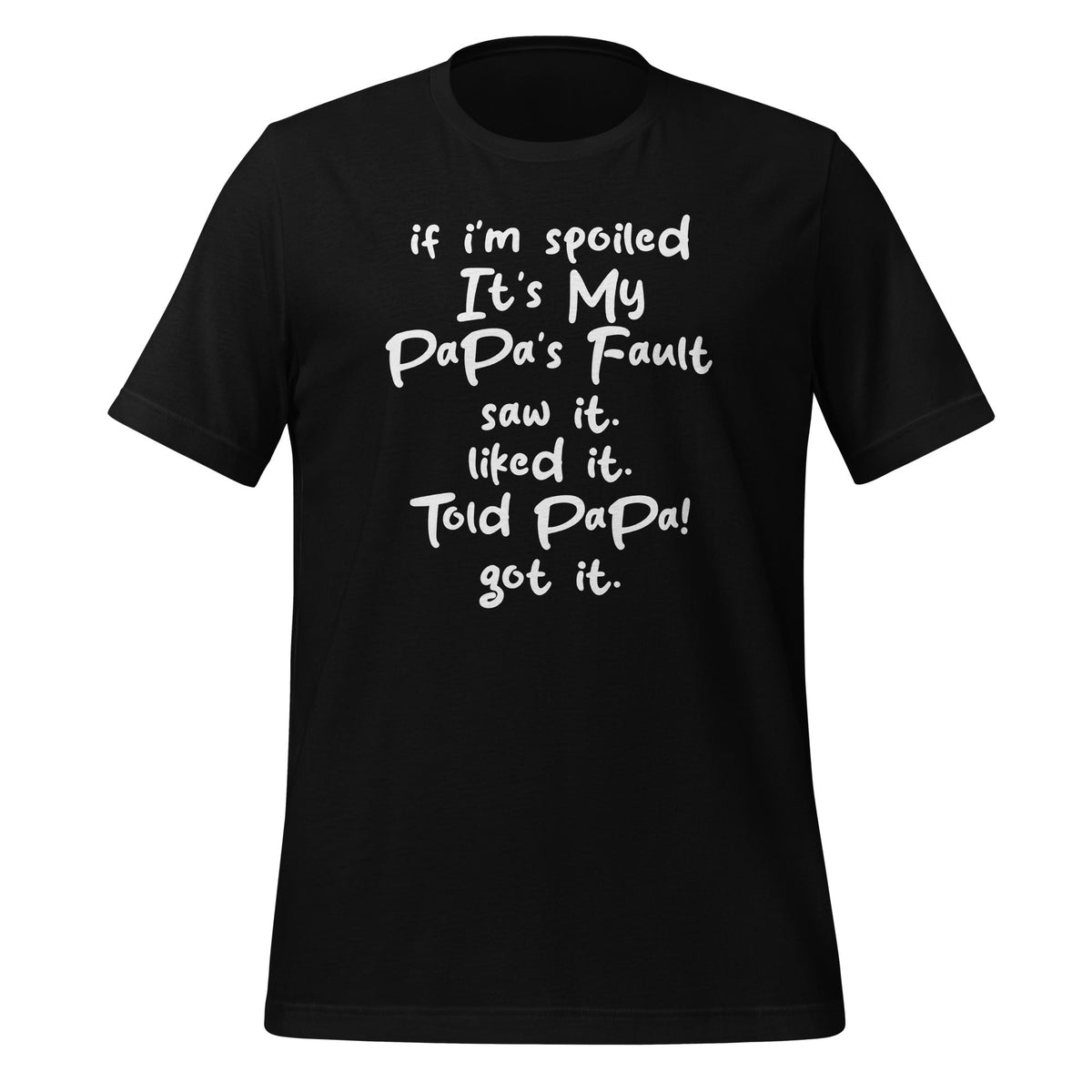 If I'm Spoiled Its My Papa's Fault Saw It Liked It Told product image 1