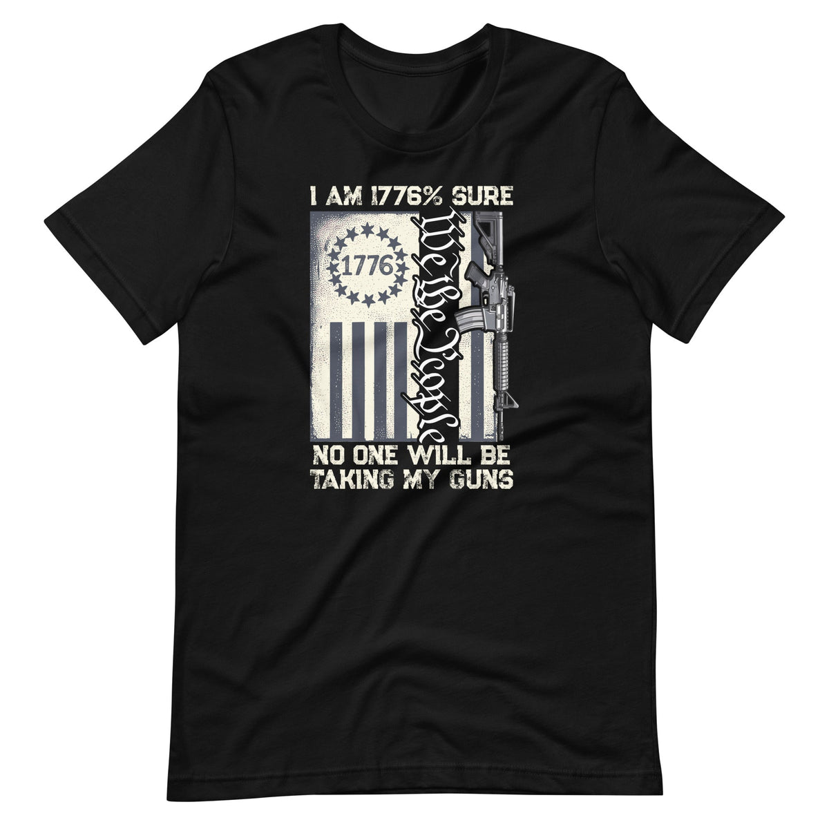 I'm 1776 Sure No One Is Taking My Guns USA Flag Patriotic product image 2