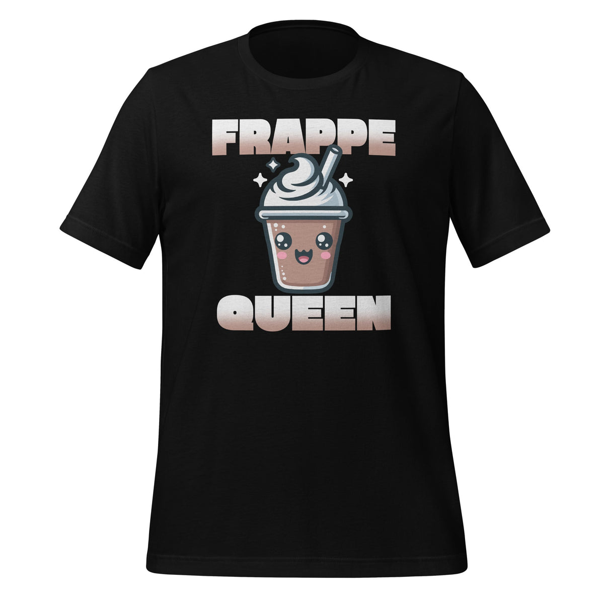 Cute Kawaii Frappe Queen Funny Coffee Whipped Cream Day product image 1