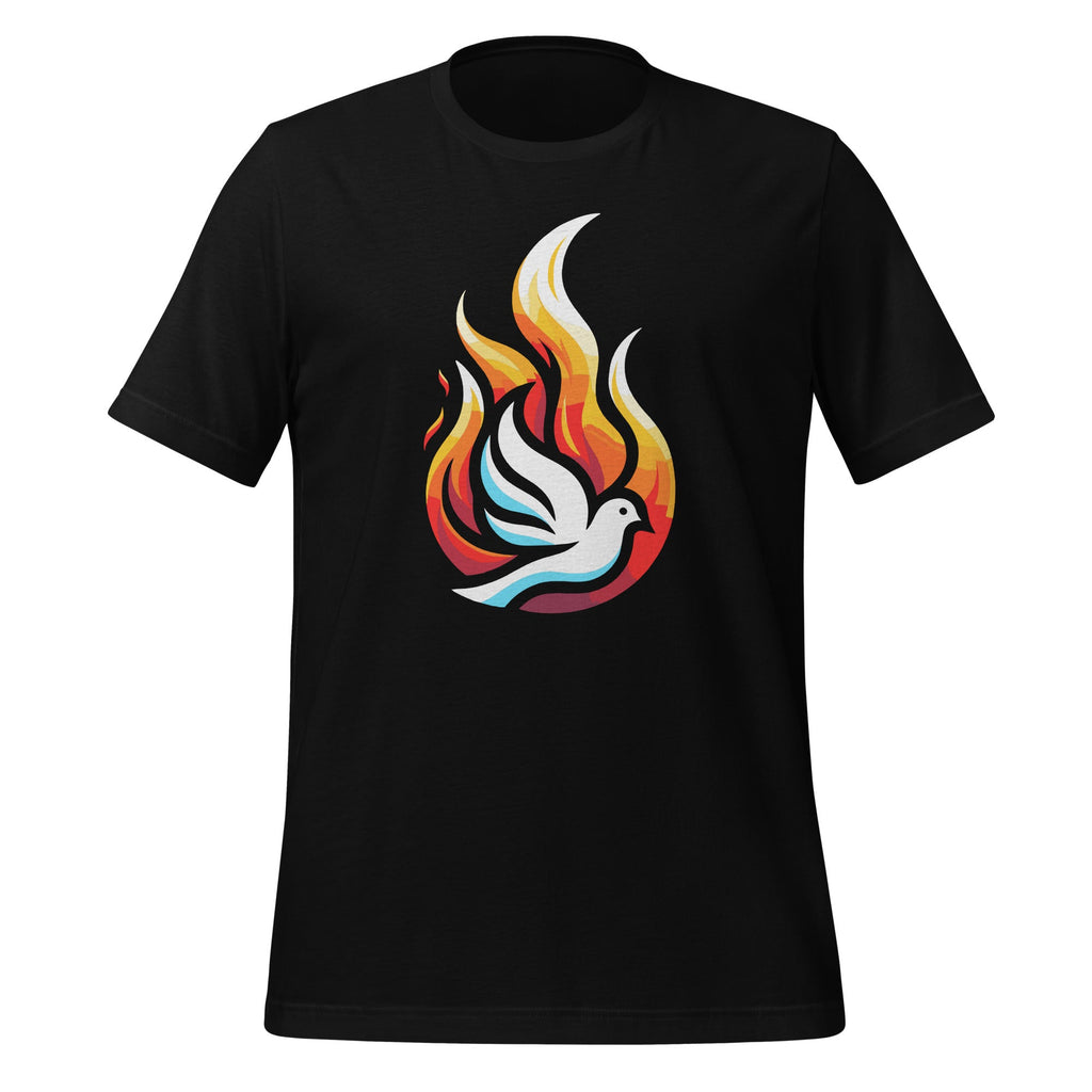 Silhouette Dove Flame Fire Pentecost Orthodox Christmas product image 1