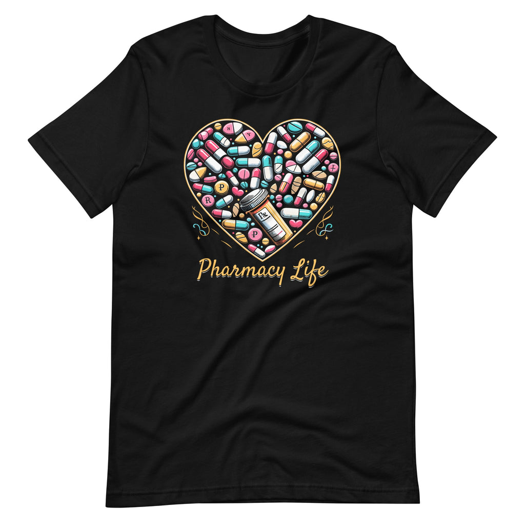 Pharmacy Life Pill Pharmacist Heart Valentines Day Unisex product image 2