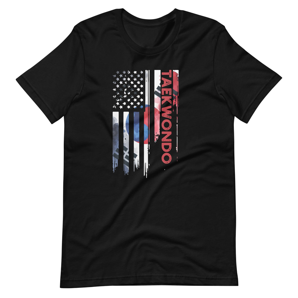 Taekwondo Karate Martial Arts Training Korean American Flag product image 2