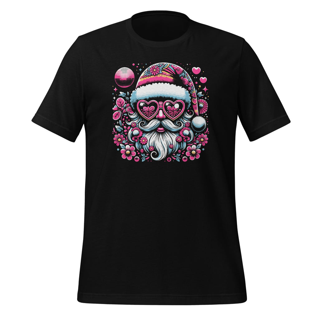 Funny Pink Santa Retro Groovy Funky Disco Christmas Floral product image 1