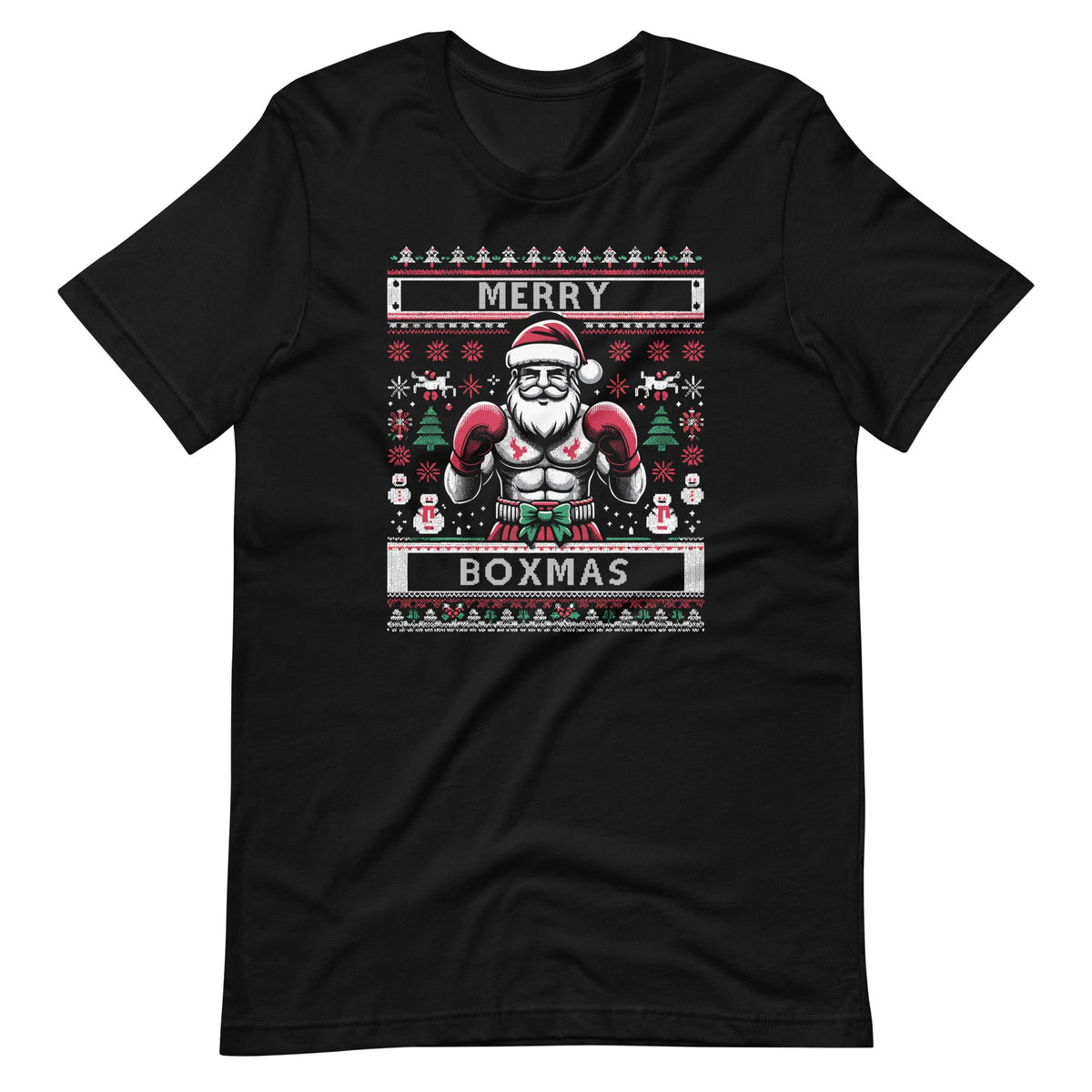Merry Boxmas Christmas Santa Gloves Boxing Ugly Unisex product image 6