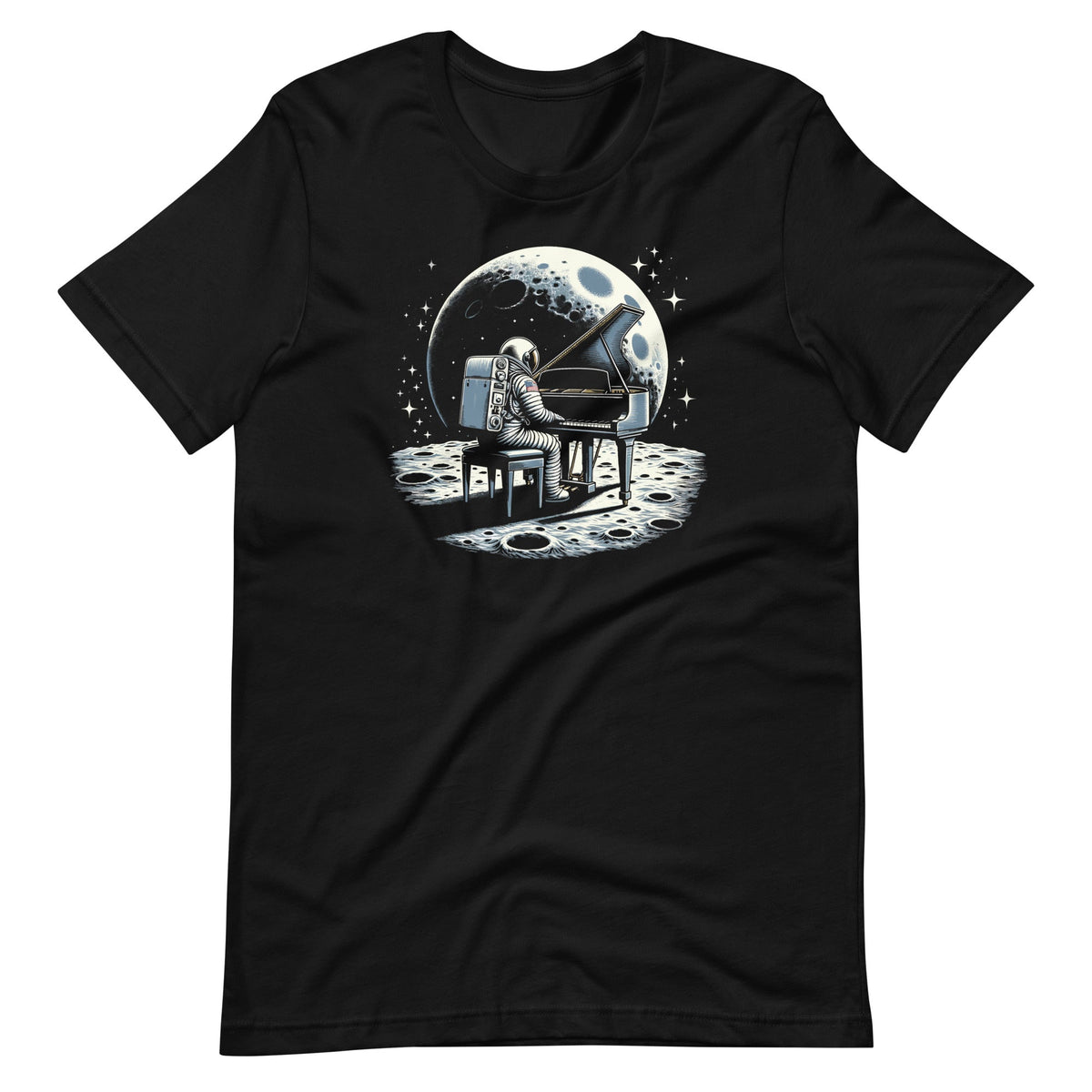 Playing Keyboard Piano Player Astronaut Art Space Fans product image 6