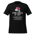 Four Stages of Life Santa Christmas Funny Meme Xmas Humor product image 1