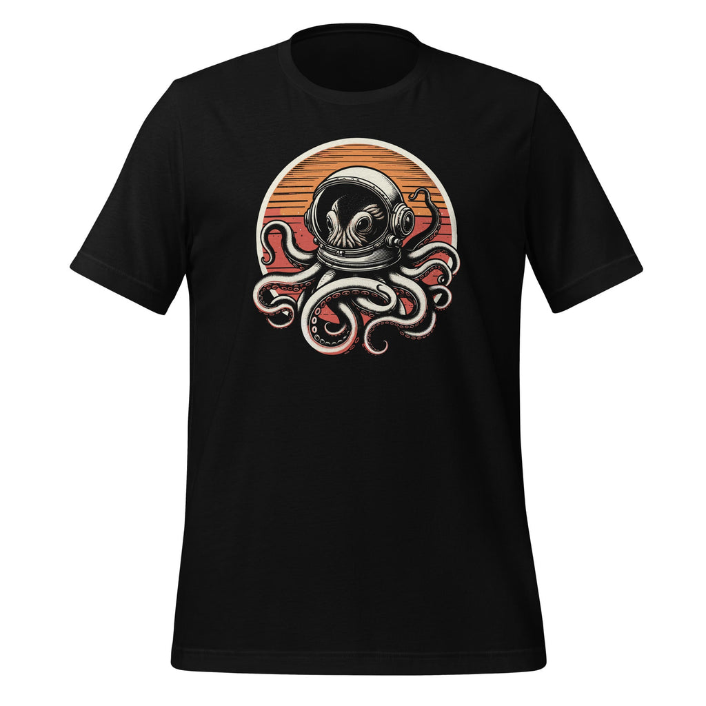 Funny Astronaut Octopus Alien Outer Space UFO Scifi Science product image 1