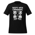 Sleeps With Chihuahuas Stick Figure Dog Lovers Unisex product image 1