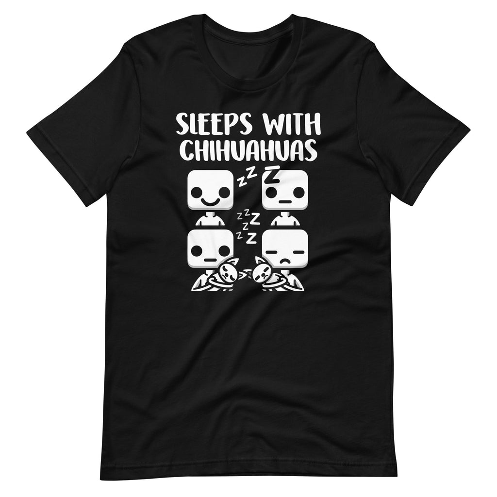 Sleeps With Chihuahuas Stick Figure Dog Lovers Unisex product image 6