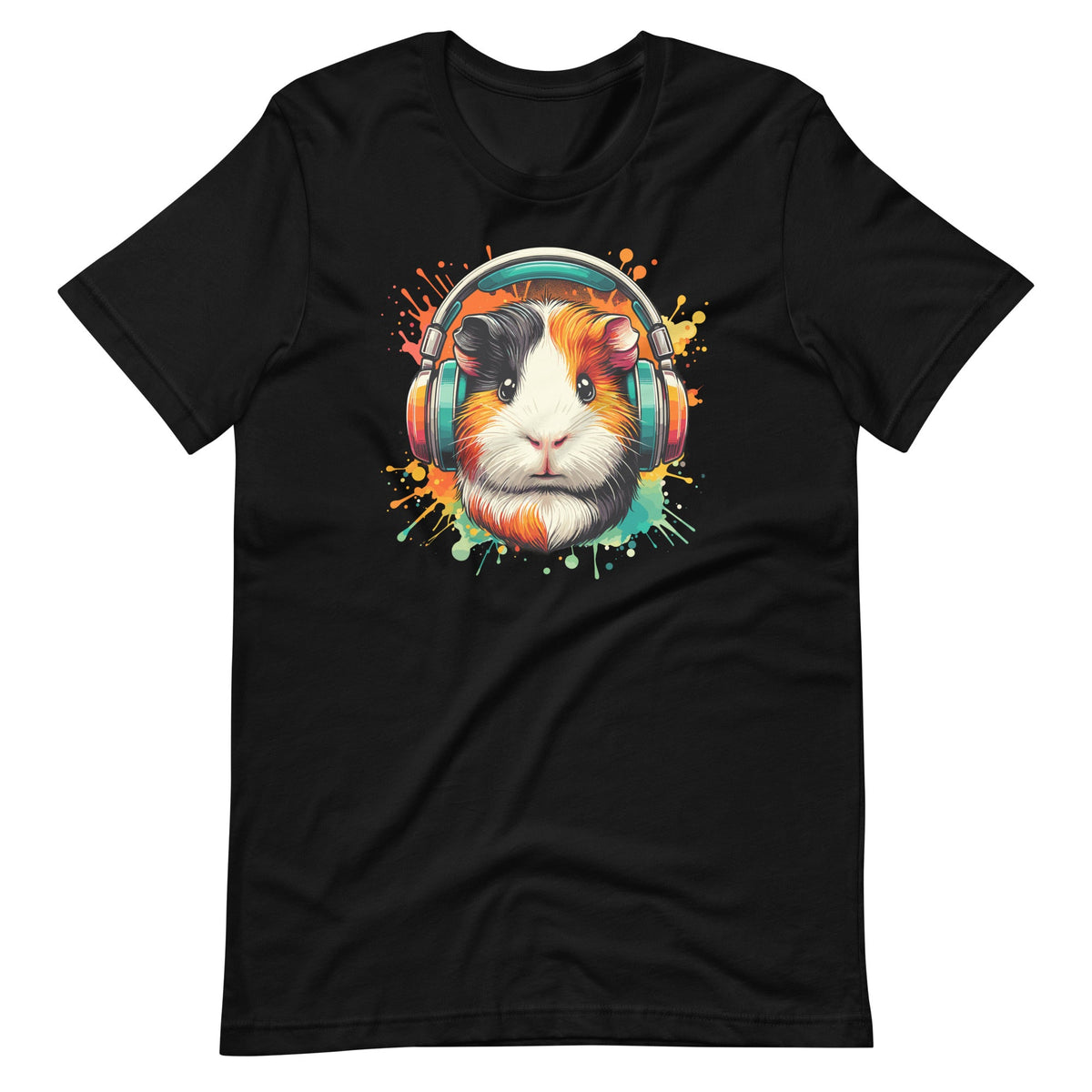 Watercolor Headphones Funny Guinea Pig Cute Animal Unisex product image 6