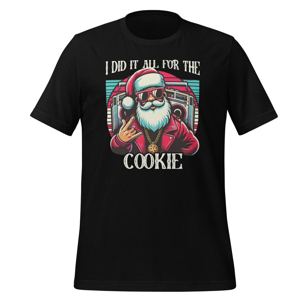 I Did It All For The Cookie Funny Santa Xmas Christmas product image 1