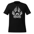 Wolf Animal Face Footprints Wildlife Creature Lovers Unisex product image 1