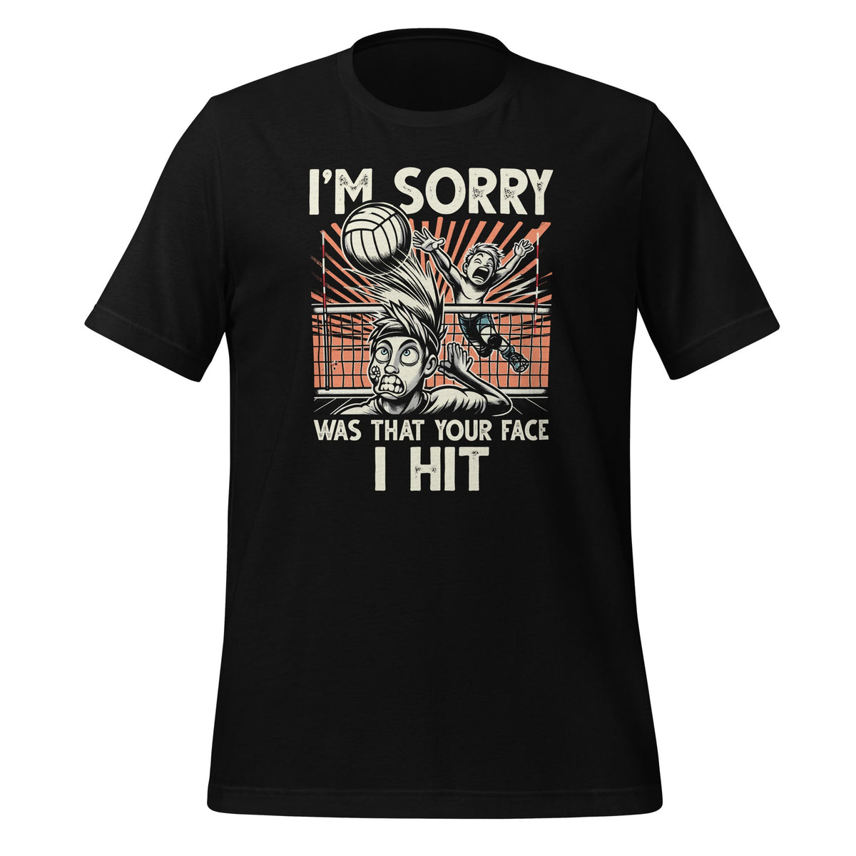 Im Sorry Was That Your Face I Hit Funny Volleyball Player product image 1