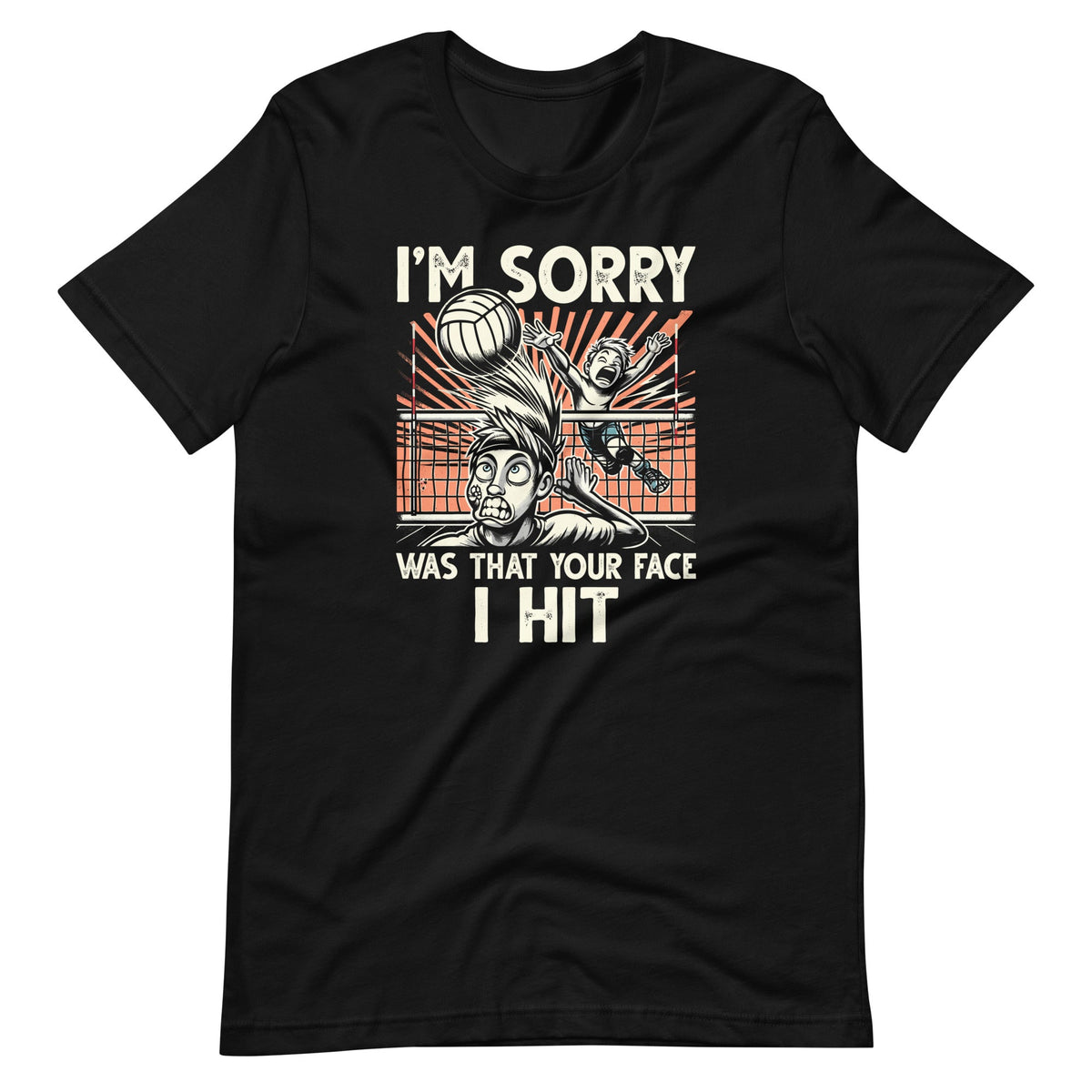 Im Sorry Was That Your Face I Hit Funny Volleyball Player product image 6