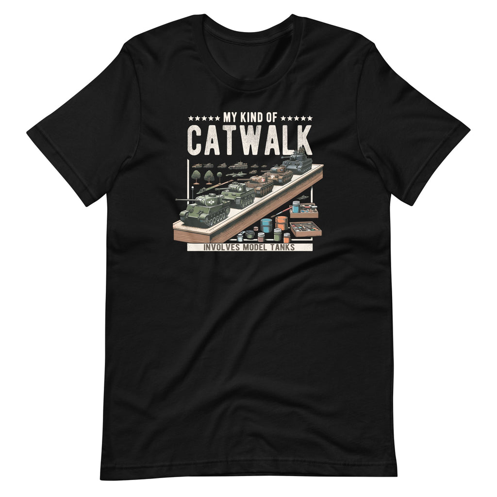 My Kind of Catwalk Involves Model Tanks Funny Modeling product image 6