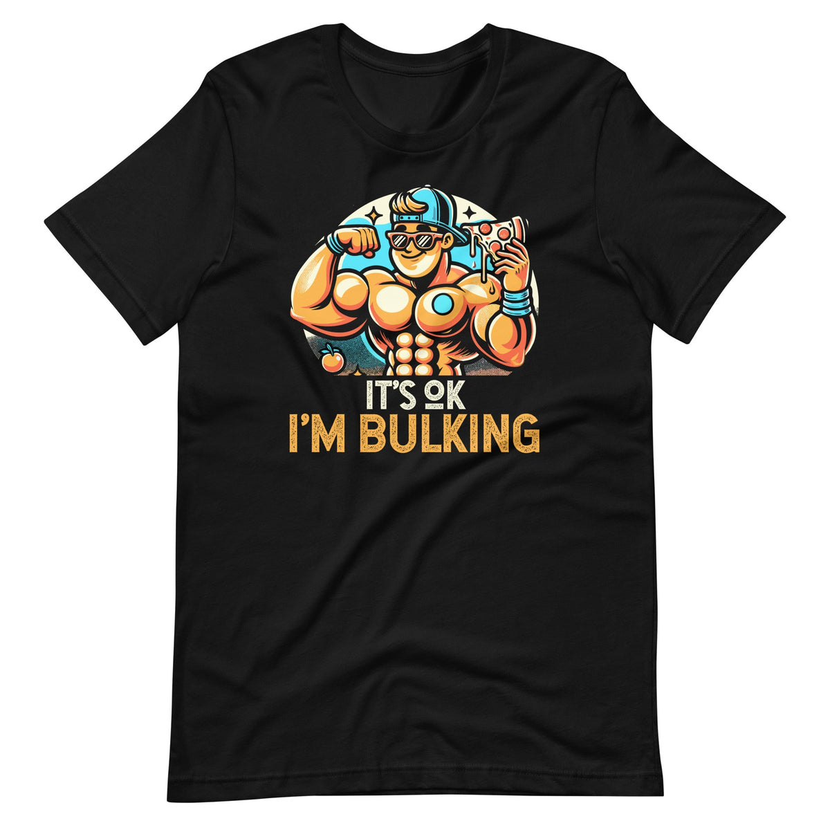 Its Ok Im Bulking Funny Cheat Day Workout Gym Unisex T-Shirt product image 6