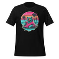 Vaporwave Synthwave Surfer Surfing Bear Beach Grizzly product image 1