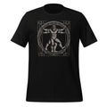 Bigfoot Vitruvian Man Funny Sasquatch Art Unisex T-Shirt product image 1