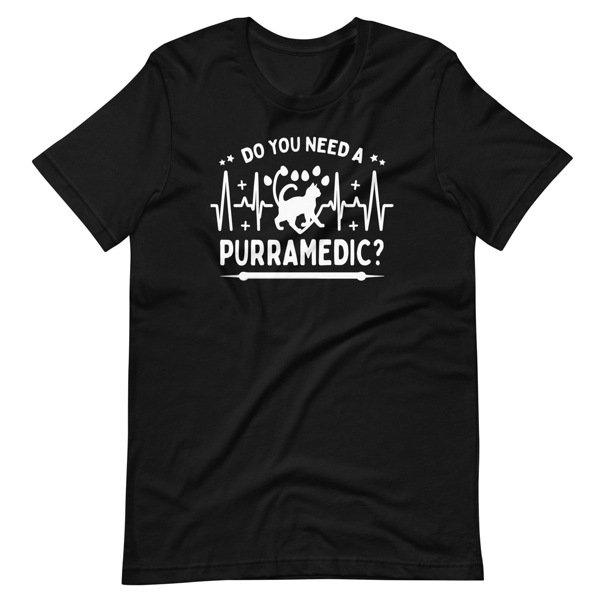 Do You Need A Purramedic? Funny Cat Lover Paramedic Unisex product image 6