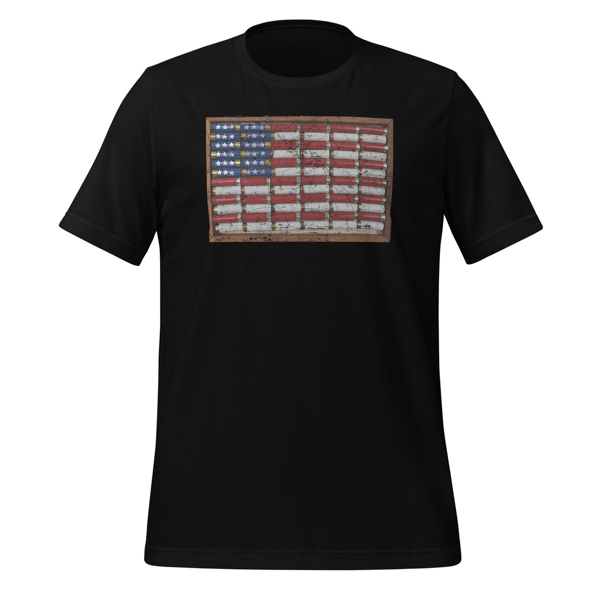 Trap Shooting American Flag Shotgun Shells Patriotic Gun product image 1