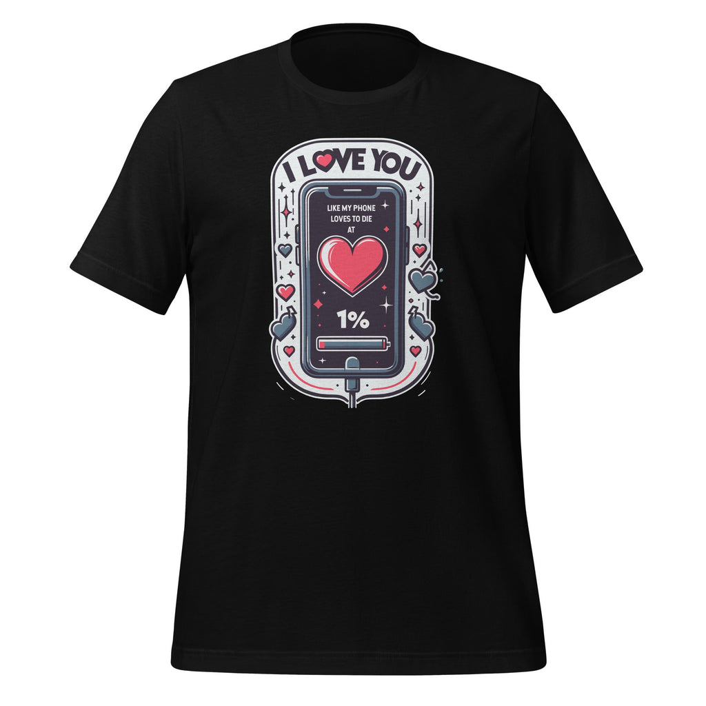 I Love You Like My Phone Loves to Die at 1% Sweet Messages product image 1