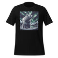 Grizzly Bear Standing Proud In Snow With Borealis Unisex product image 1