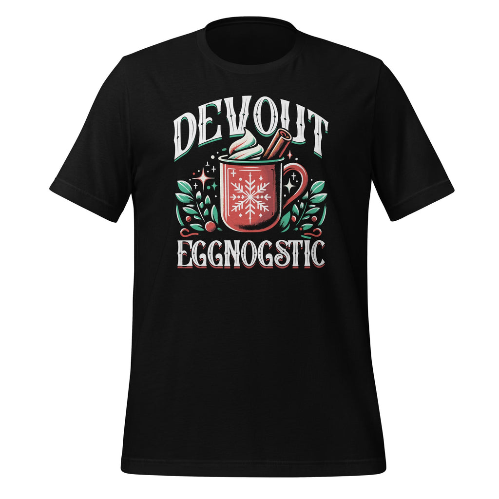 Devout Eggnogstic Egg Nog Day Funny Christmas Xmas Unisex product image 1