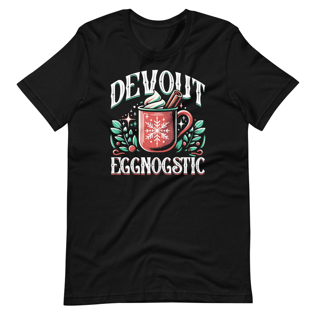 Devout Eggnogstic Egg Nog Day Funny Christmas Xmas Unisex product image 6